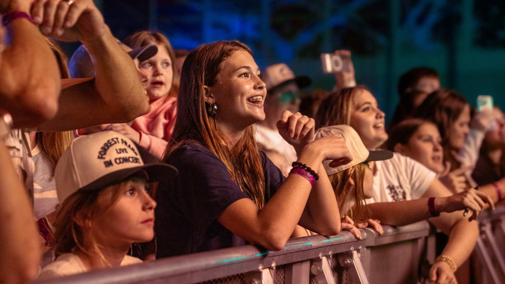 Families at the concert